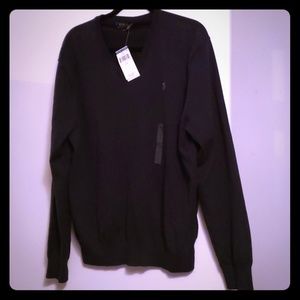 Pima cotton pullover sweater